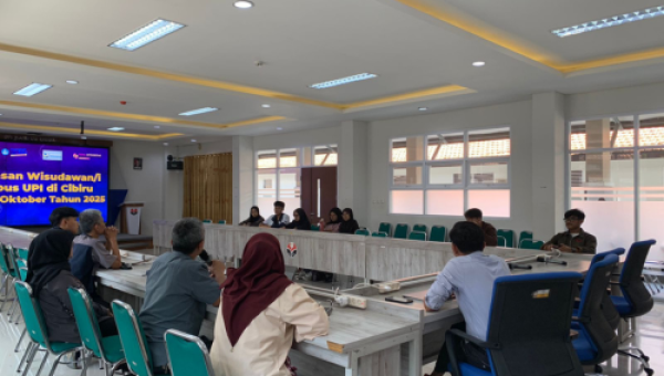 Acara Pelepasan Wisudawan Periode Oktober Universitas Pendidikan Indonesia, dalam Mewujudkan SDGS 4